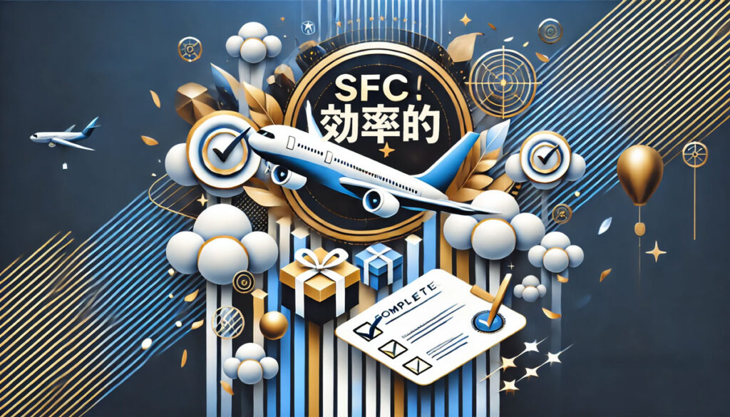 SFC修行の達成を象徴するデザイン