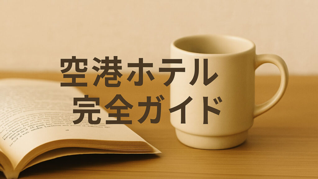【早朝・深夜便に便利】JAL・ANA利用者におすすめ！全国の空港周辺ホテル完全ガイド（羽田・成田・伊丹・福岡・新千歳ほか）